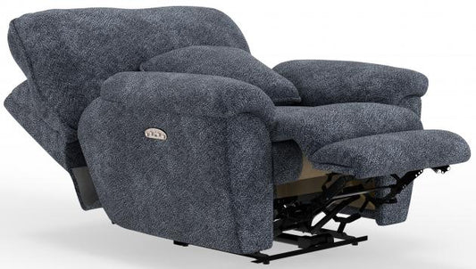 Paxon Double Power Deep Seat Lay Flat Recliner