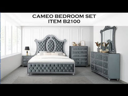 Cameo 4 PC Panel Bedroom Group