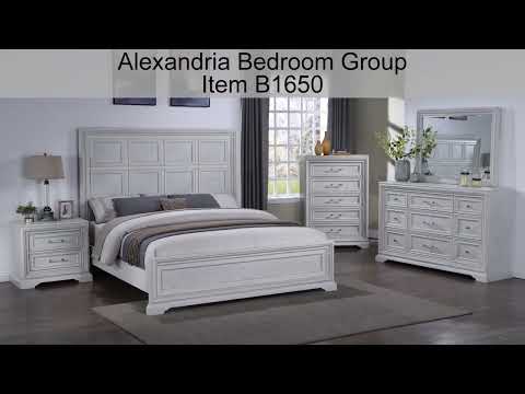 Alexandria 4 PC Bedroom Group