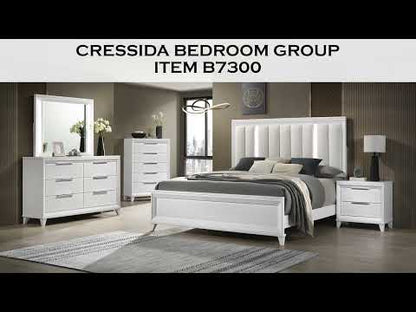 Conjunto de dormitorio Cressida de 3 piezas