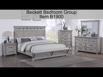 Beckett 4 PC Bedroom Group