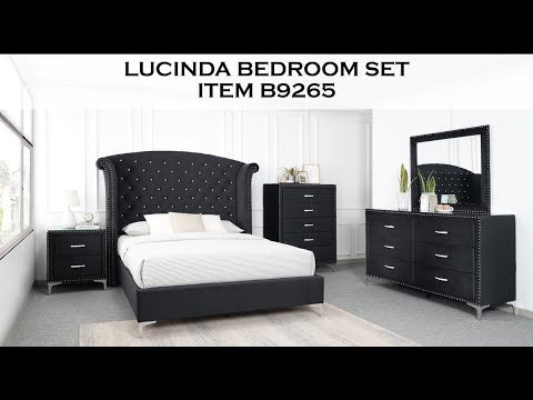 Lucinda 4 PC Bedroom Group