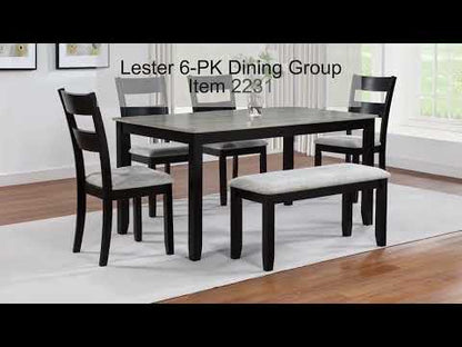Lester 6 PC Dining Set