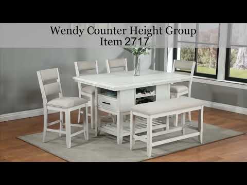 Wendy 5 PC Counter Dining Group