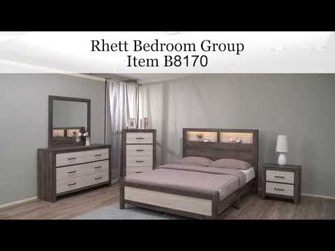 Rhett 4 PC Bedroom Group