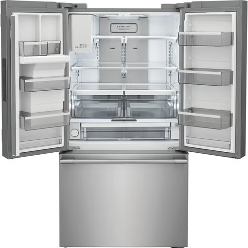 Professional 36 in. 23 cu. ft. Counter Depth French Door Refrigerator in Smudge-Proof Stainless Steel