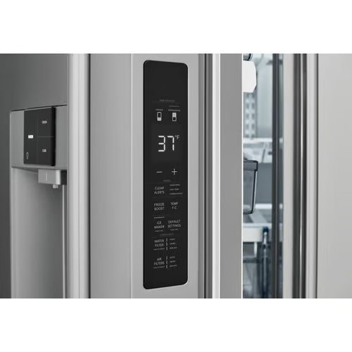 Professional 36 in. 23 cu. ft. Counter Depth French Door Refrigerator in Smudge-Proof Stainless Steel