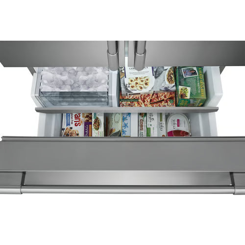 Professional 36 in. 23 cu. ft. Counter Depth French Door Refrigerator in Smudge-Proof Stainless Steel