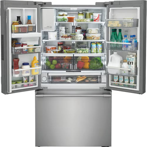 Professional 36 in. 23 cu. ft. Counter Depth French Door Refrigerator in Smudge-Proof Stainless Steel