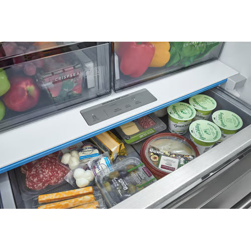 Professional 36 in. 23 cu. ft. Counter Depth French Door Refrigerator in Smudge-Proof Stainless Steel
