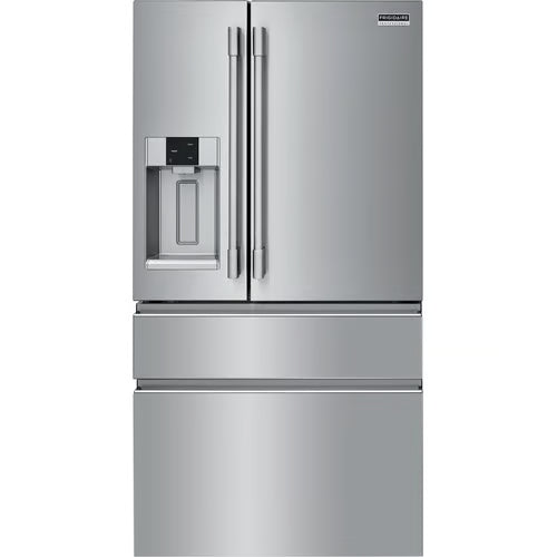 Professional 36 in. 21.4 cu. ft. Counter Depth French Door Refrigerator in Smudge-Proof Stainless Steel