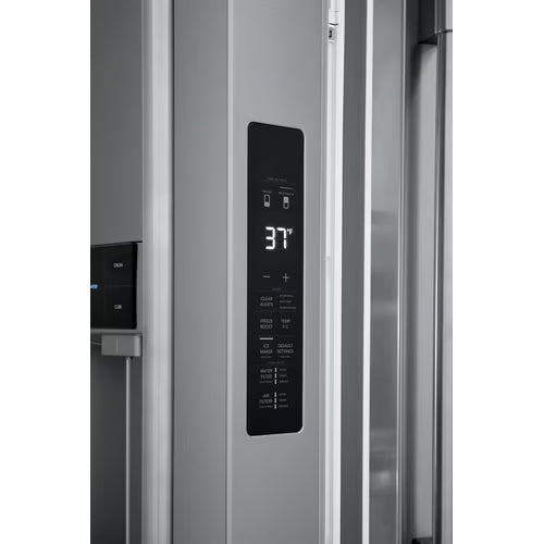 Professional 36 in. 21.4 cu. ft. Counter Depth French Door Refrigerator in Smudge-Proof Stainless Steel