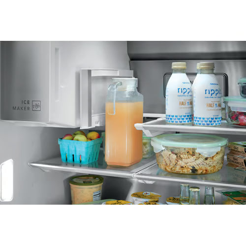 Professional 36 in. 21.4 cu. ft. Counter Depth French Door Refrigerator in Smudge-Proof Stainless Steel