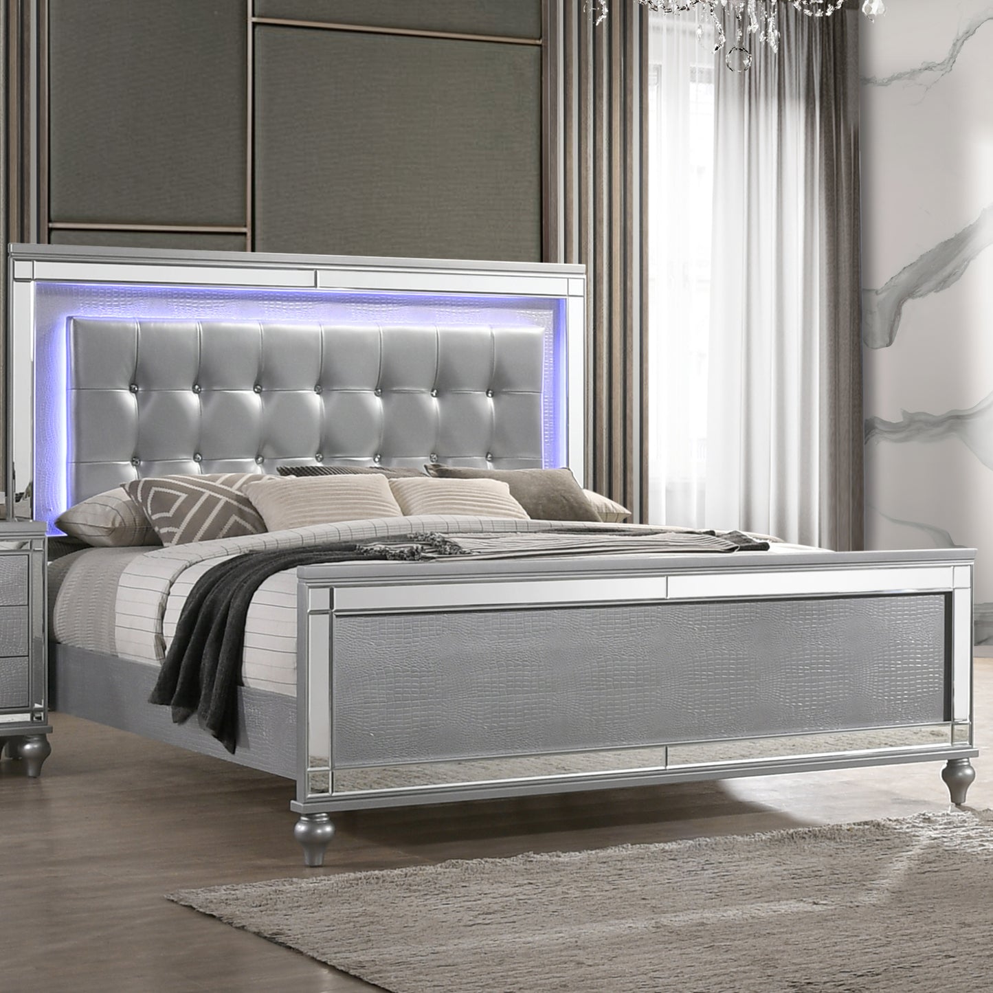 Valentino 3 PC Bedroom Group