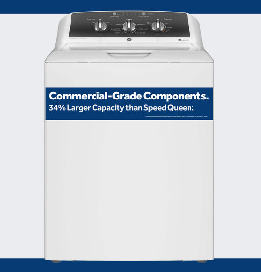 4.3 cu. ft. Capacity Washer with Stainless Steel Basket,5-yr Limited Warranty