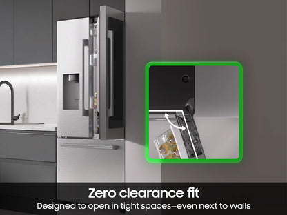 Bespoke AI 3-Door French Door AutoView™ | Zero Clearance Fit | 29 cu. ft.