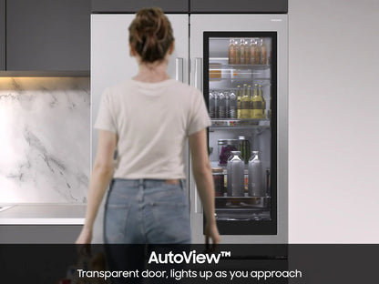Bespoke AI 3-Door French Door AutoView™ | Zero Clearance Fit | 29 cu. ft.