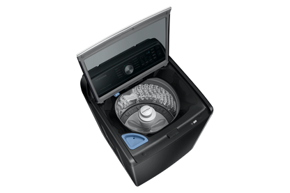 4.6 cu. ft. Large Capacity Smart Top Load Washer in Brushed Black with ActiveWave Agitator and Active WaterJet