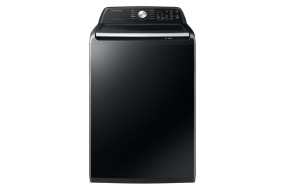 4.6 cu. ft. Large Capacity Smart Top Load Washer in Brushed Black with ActiveWave Agitator and Active WaterJet