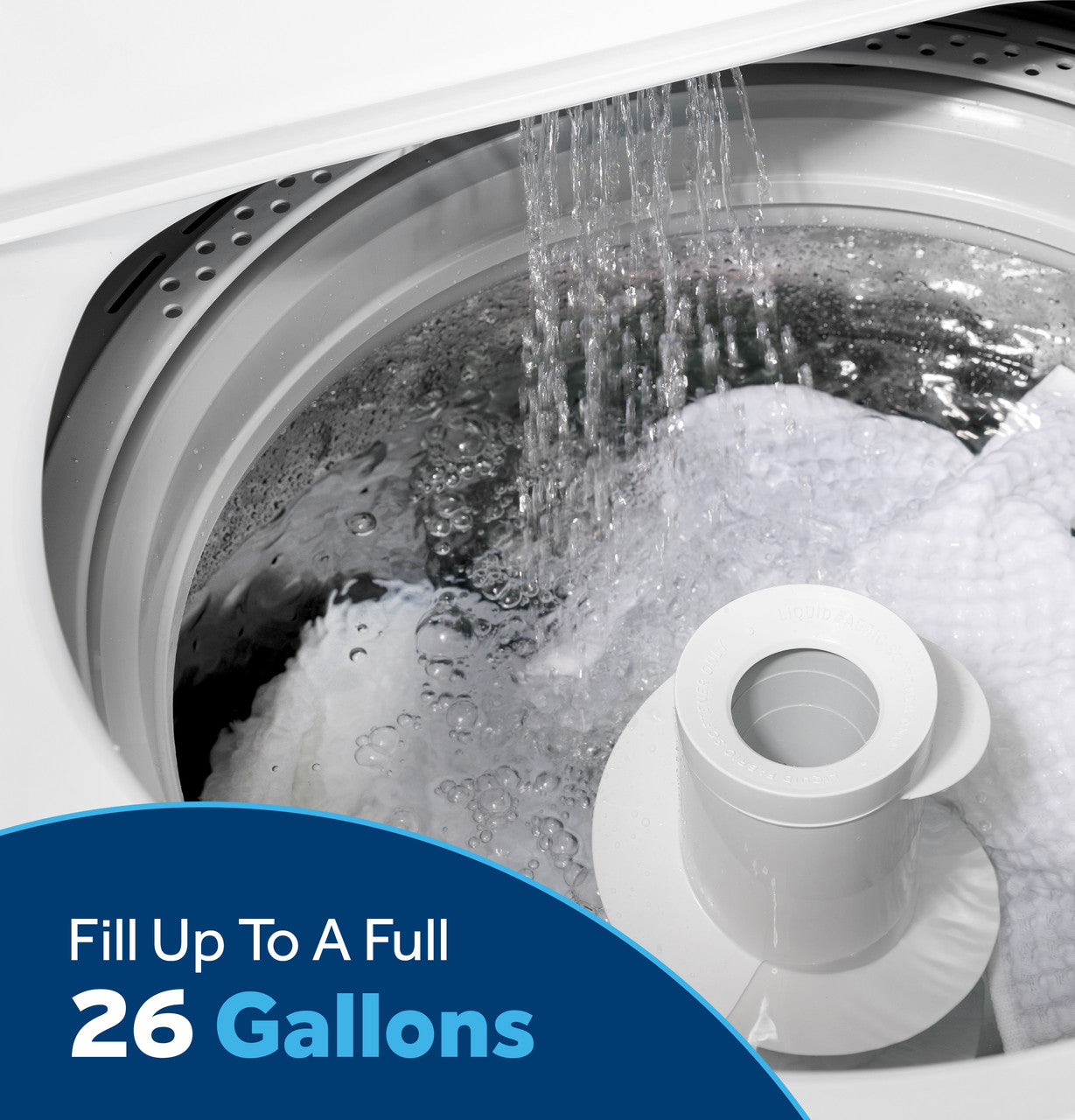 4.3 cu. ft. Capacity Washer with Stainless Steel Basket,5-yr Limited Warranty
