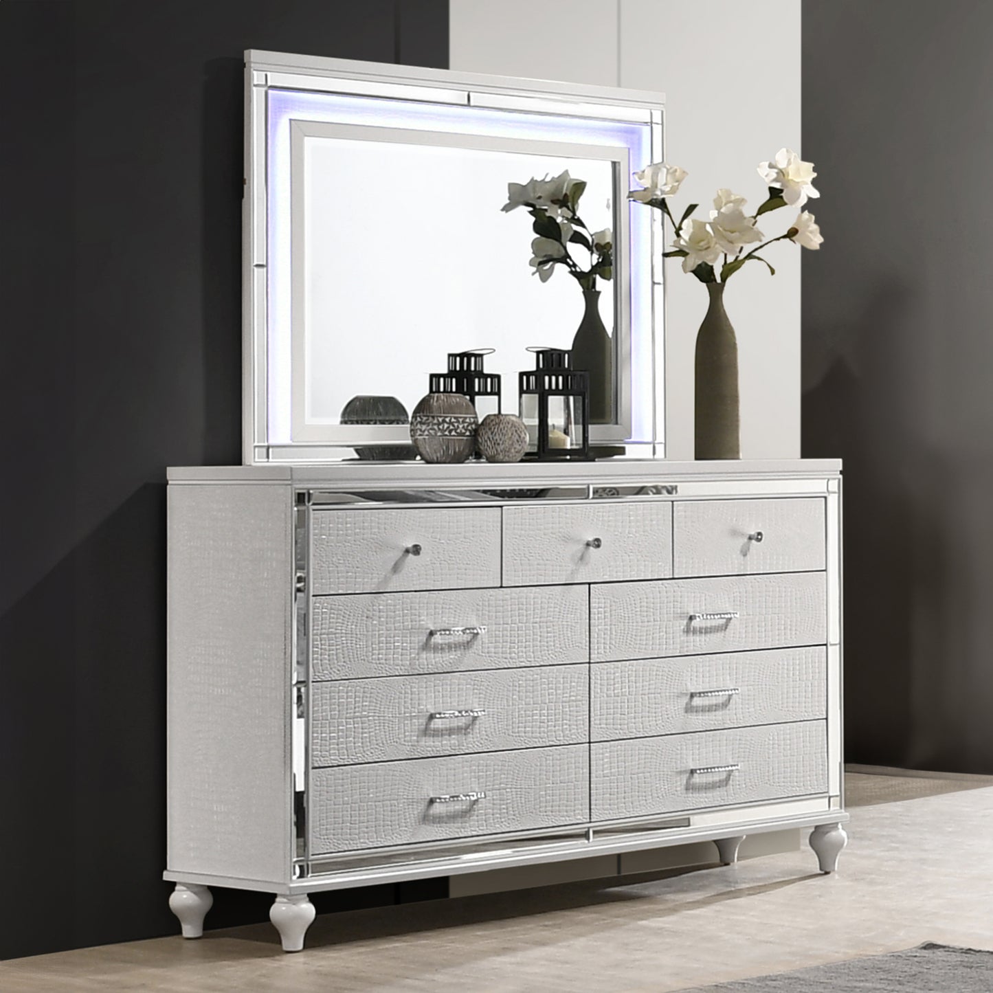 Valentino Dresser & Mirror