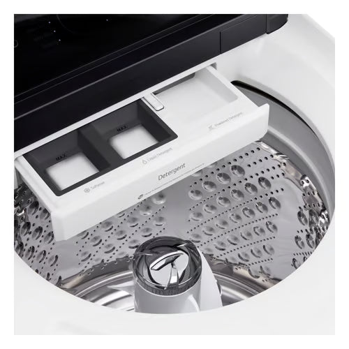 5.3 cu. ft. SMART Top Load Washer in Alpine White with Agitator, Easy Unload and TurboWash3D Technology