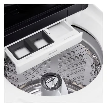 5.3 cu. ft. SMART Top Load Washer in Alpine White with Agitator, Easy Unload and TurboWash3D Technology