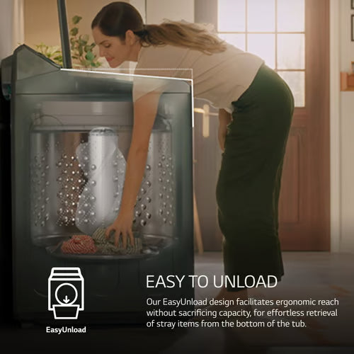 5.3 cu. ft. SMART Top Load Washer in Alpine White with Agitator, Easy Unload and TurboWash3D Technology
